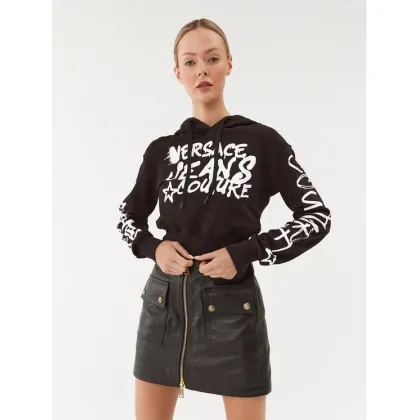 Zdjęcie Versace Jeans Couture Bluza 75HAIT16 Czarny Regular Fit