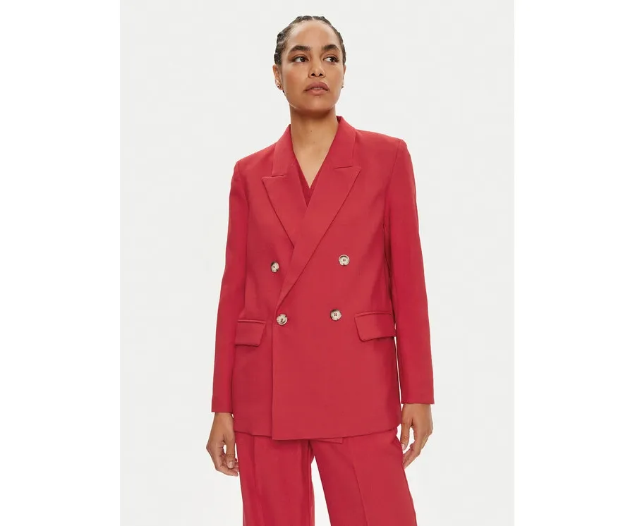 obrazek 1 ViCOLO Marynarka TB0223 Czerwony Regular Fit