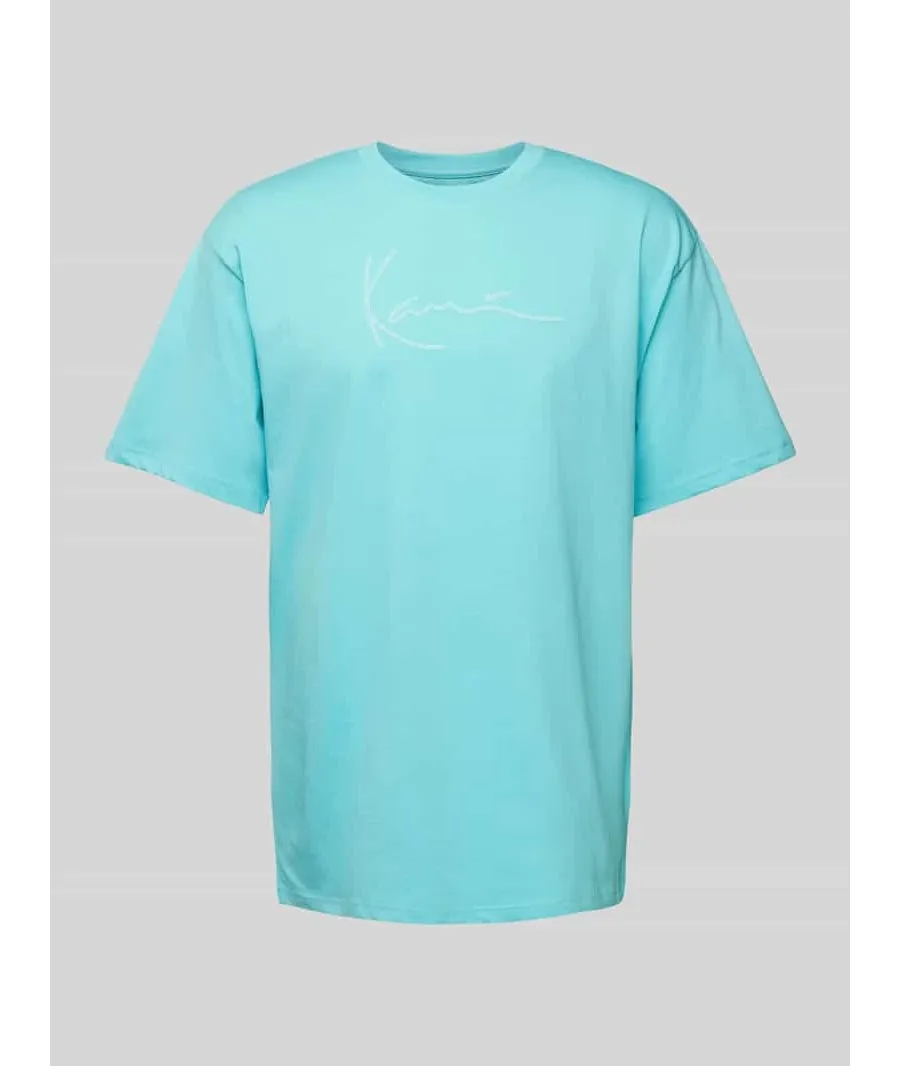 obrazek 1 T-shirt z detalem z logo