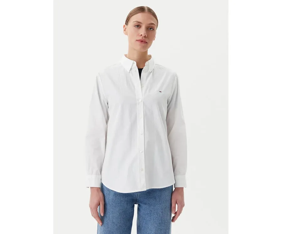 obrazek 1 Tommy Jeans Koszula DW0DW20290 Biały Regular Fit