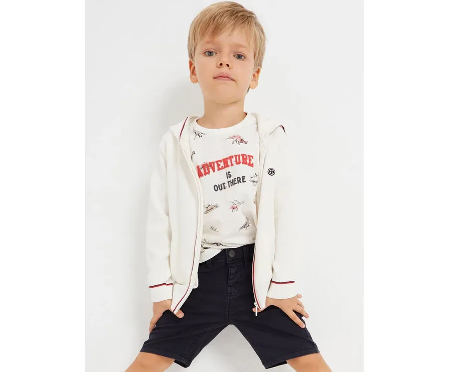 obrazek 1 Mayoral Szorty materiałowe 3235 Czarny Regular Fit