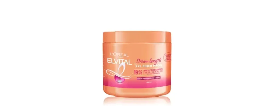 obrazek 1 L'Oréal Paris Elvital Elvital Dream Length XXL Fiber Mask Maska do włosów 400 ml