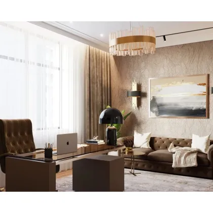 Zdjęcie Wyjątkowa włoska wisząca lampa - szkło murano wykonane ręcznie