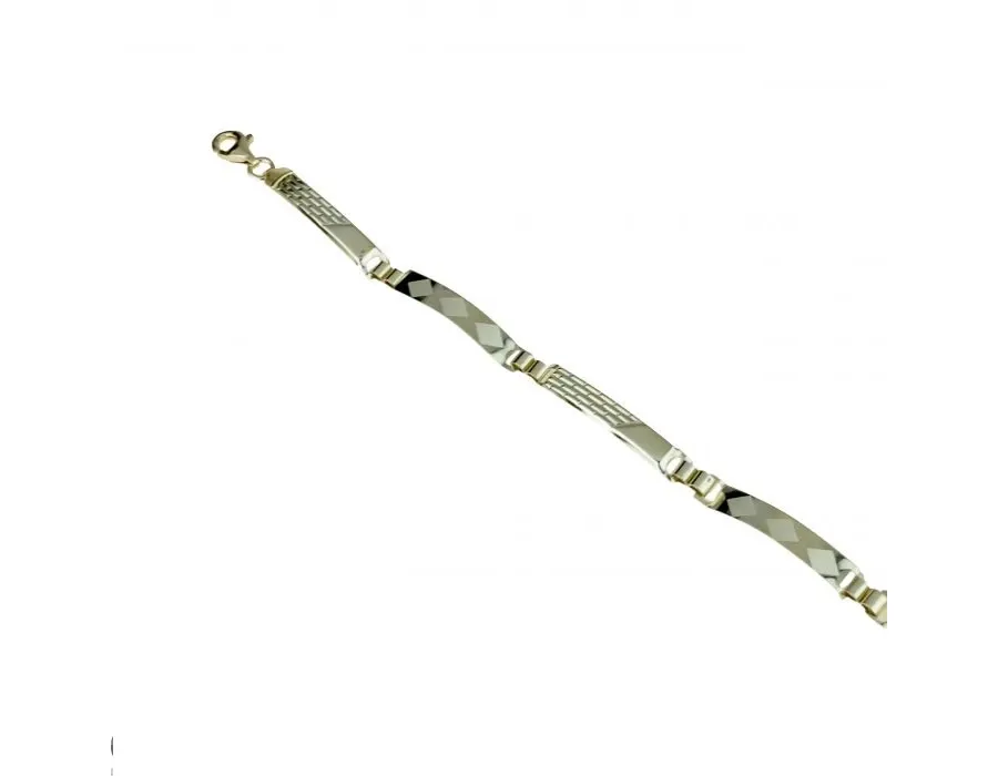 obrazek 1 Elegancka bransoletka z płytką wykończoną laserowo