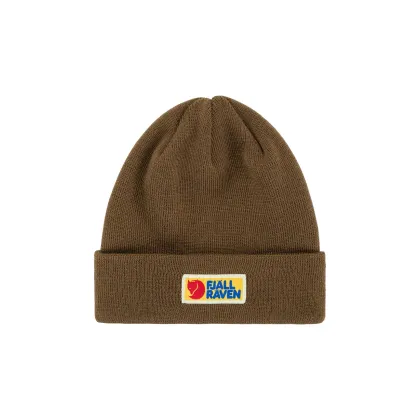 Zdjęcie Fjallraven czapka Vardag Classic Beanie kolor beżowy F78141.299