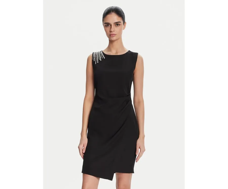 obrazek 1 ARTIGLI Sukienka koktajlowa ACAB000805 002 Czarny Regular Fit