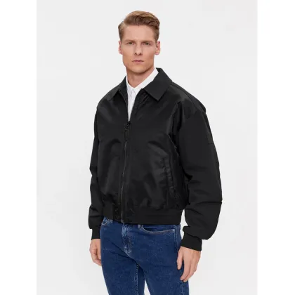 Zdjęcie Calvin Klein Kurtka bomber Sateen K10K112370 Czarny Regular Fit