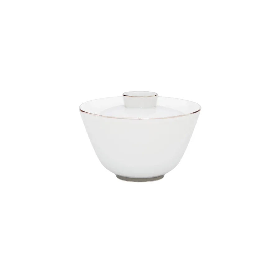 obrazek 13 Gustowny komplet zastawy stołowej z porcelany dla 12 osób, 68 el. - Porcel