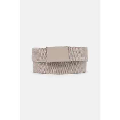 Zdjęcie Carhartt WIP pasek Script Belt Tonal kolor beżowy I028401.2ORXX