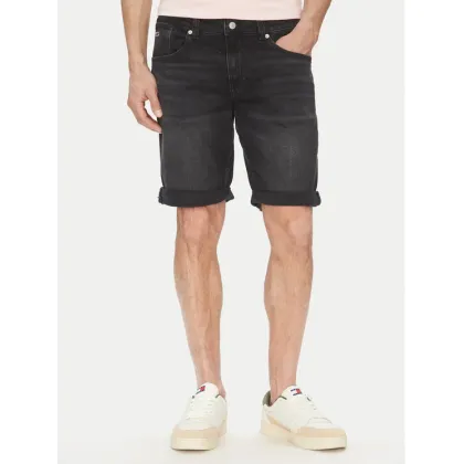 Zdjęcie Tommy Jeans Szorty jeansowe Ronnie DM0DM20945 Czarny Regular Fit