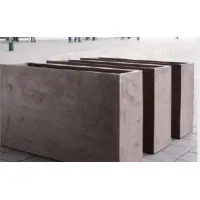 Picture Designer flower pot for the terrace - Atelier Vierkant