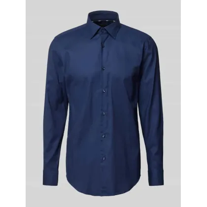 Zdjęcie Koszula biznesowa o kroju slim fit z kołnierzykiem typu kent model ‘Hank’