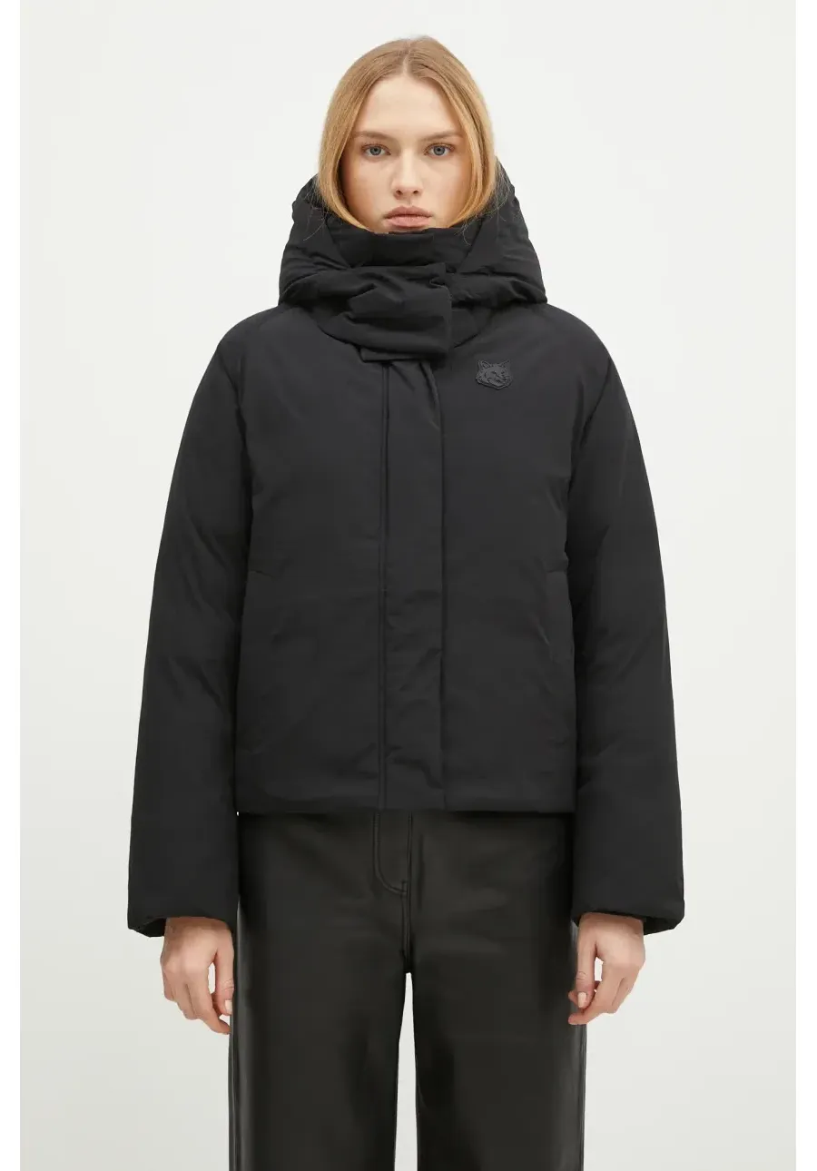 obrazek 1 Maison Kitsuné kurtka puchowa Puffer damska kolor czarny zimowa NW02202WQ4031