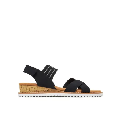 Zdjęcie Skechers Sandały BOBS Desert Kiss-Shore Enough 114130/BLK Czarny