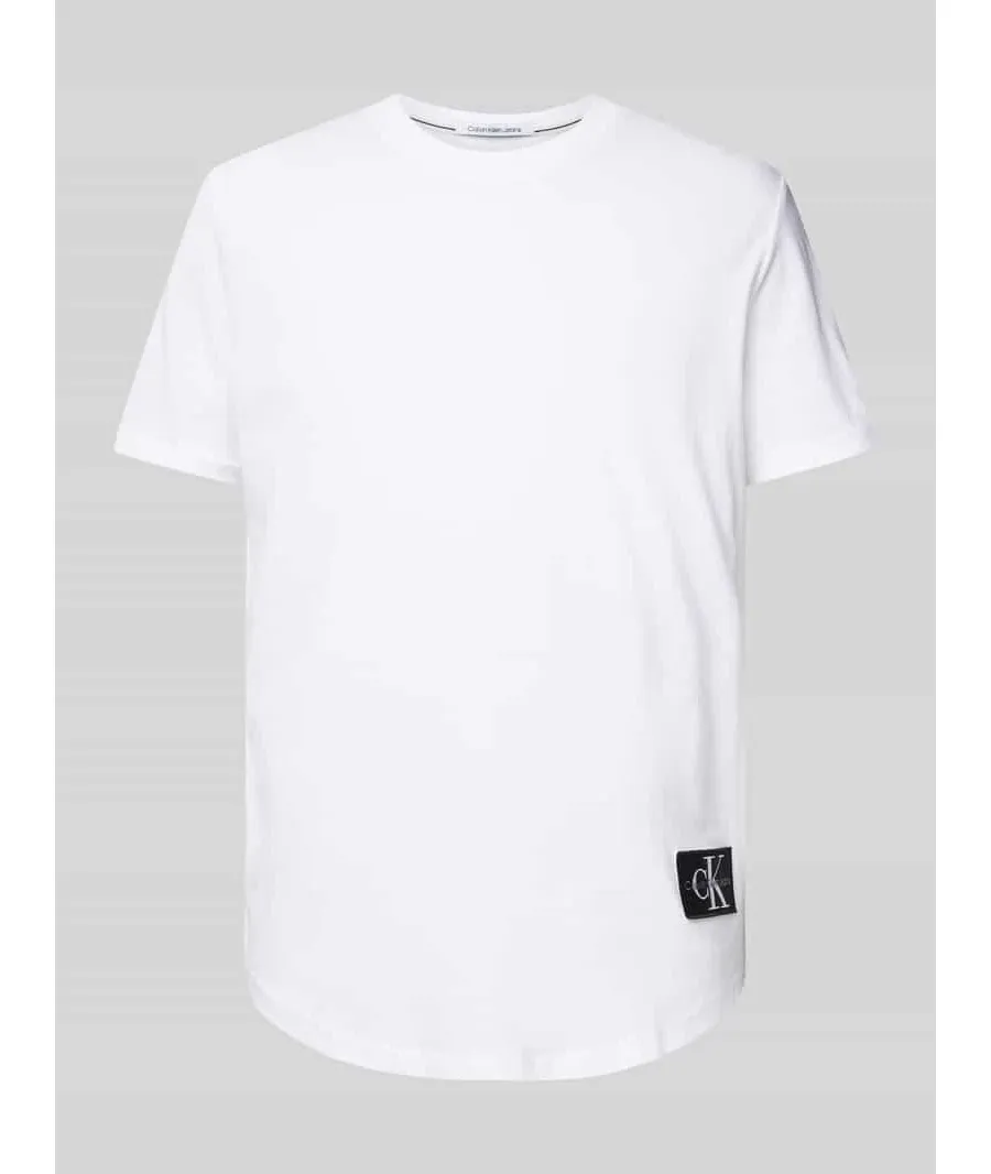 obrazek 1 Calvin Klein Jeans T-Shirt J30J323482 Biały Regular Fit