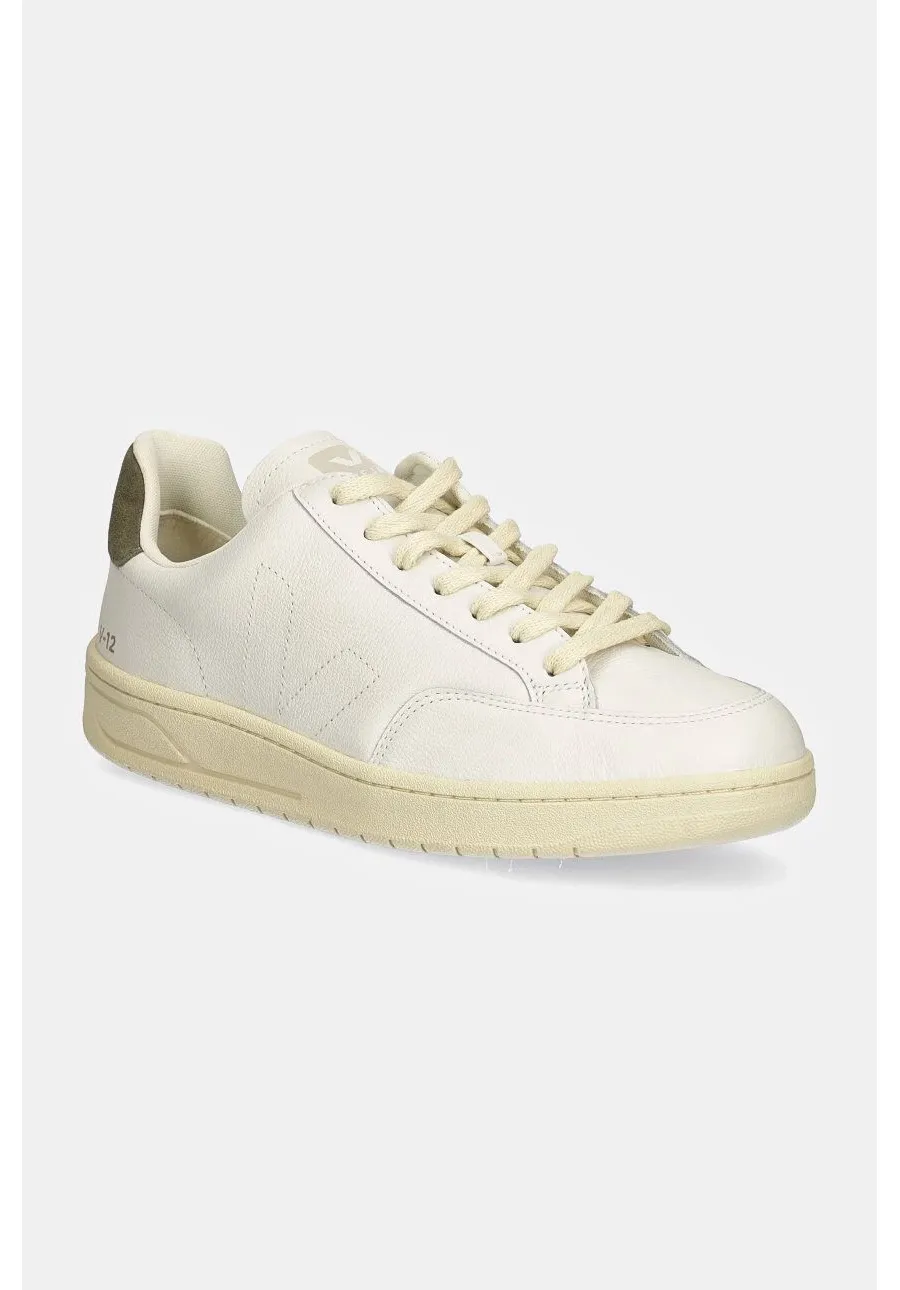 obrazek 1 Veja sneakersy skórzane V-12 Stitch kolor biały XS2003679B