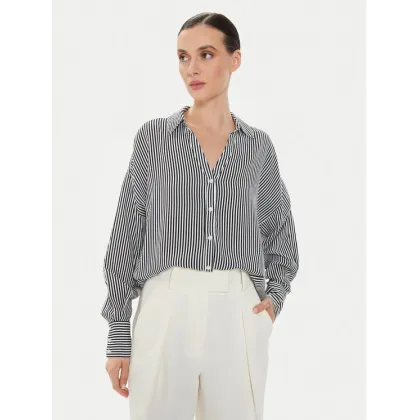 Zdjęcie Vero Moda Koszula Bumpy 10311681 Czarny Oversize