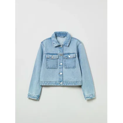 Zdjęcie OVS Kurtka jeansowa 1689120 Niebieski Regular Fit