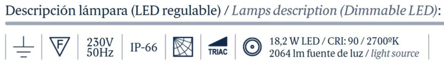 obrazek 4 Idealne oświetlenie zewnętrzne - lampa wisząca Garota - ⌀ 72 cm