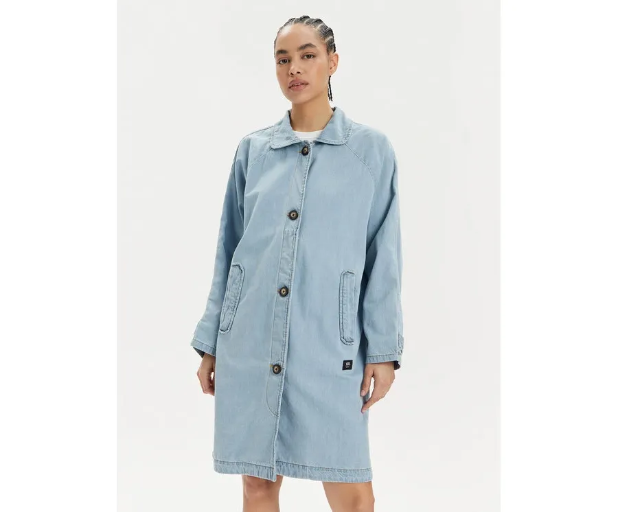 obrazek 1 Vans Kurtka jeansowa Skate Mac Denim Coat VN000G90 Szary Regular Fit