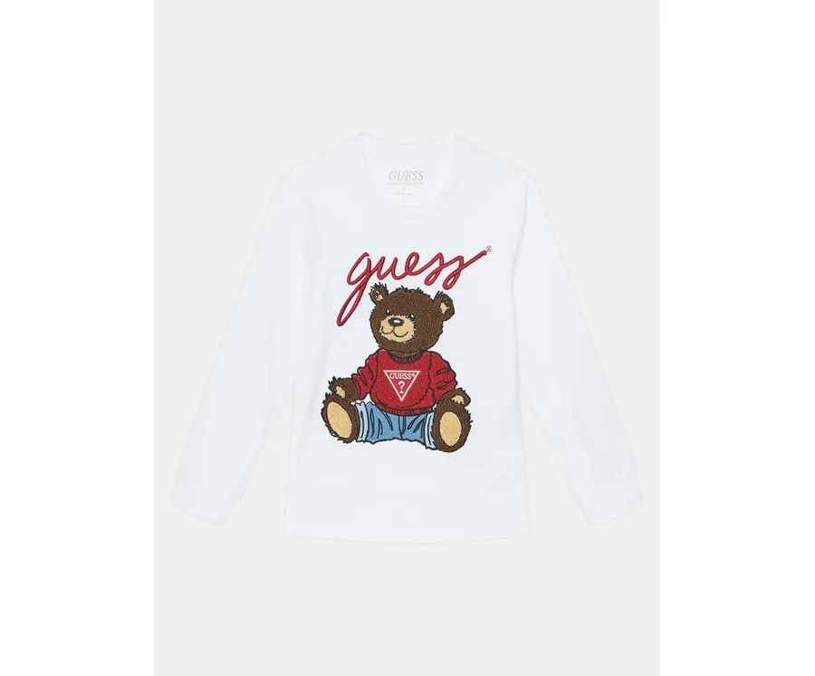 obrazek 1 Guess Bluzka L5RI32 K8HM4 Biały Regular Fit