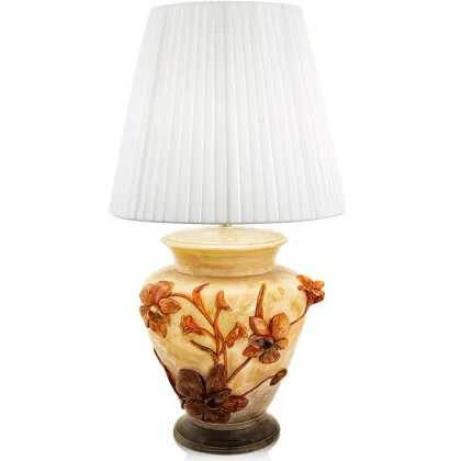 Zdjęcie Lampa zdobiona Orchideą