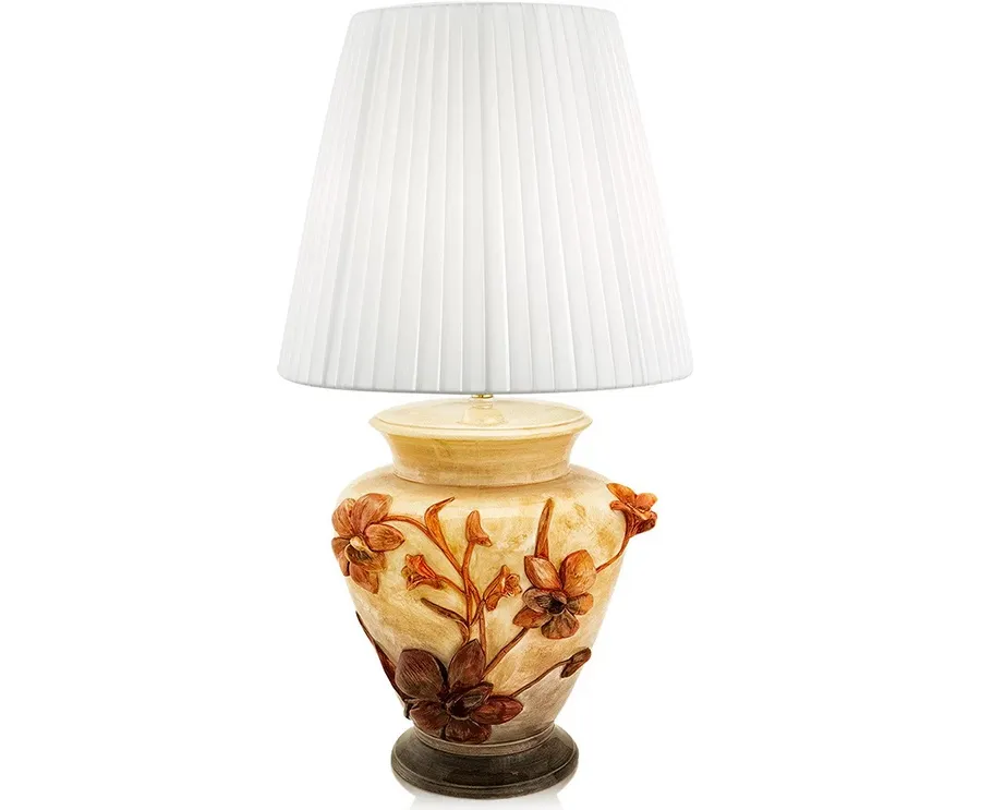 obrazek 1 Lampa zdobiona Orchideą