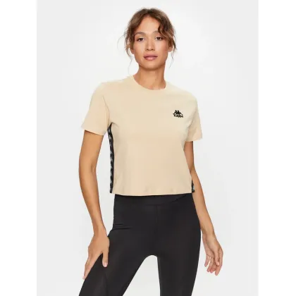 Zdjęcie Kappa T-Shirt 313021 Beżowy Relaxed Fit