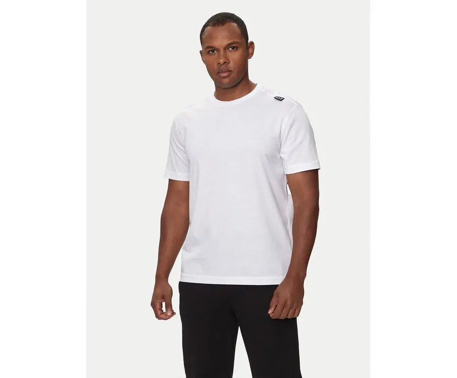 obrazek 1 EA7 Emporio Armani T-Shirt 6DPT06 PJFFZ 0100 Biały Regular Fit