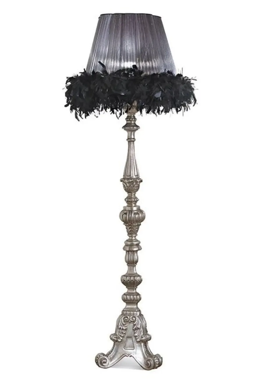 obrazek 1 Piękna lampa stojąca w stylu antycznym