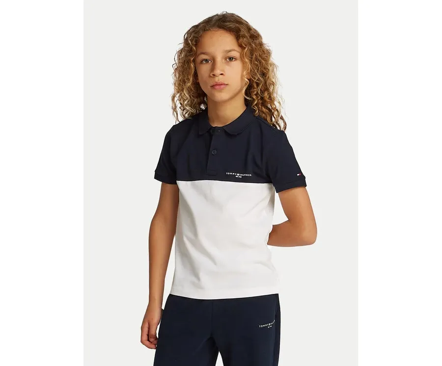 obrazek 1 Tommy Hilfiger Polo KB0KB09527 Granatowy Regular Fit