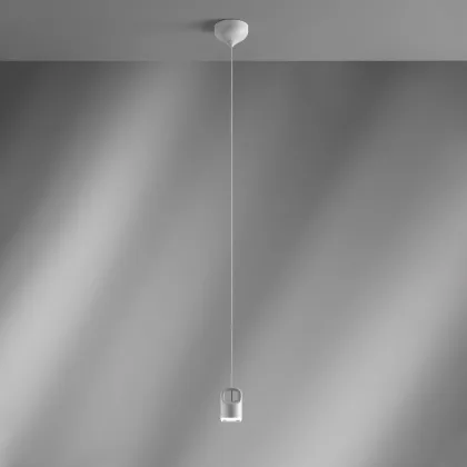 Zdjęcie Biała lampa wisząca Bag