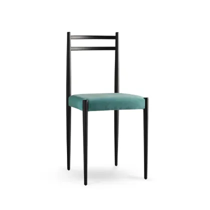 Zdjęcie Krzesło bukowe ze sznurowanym/tapicerowanym siedziskiem - Giò - Colico