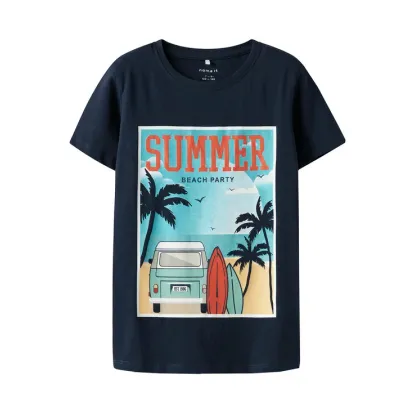 Zdjęcie NAME IT T-Shirt Zelo 13239199 Granatowy Standard Fit