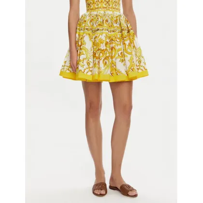 Zdjęcie Dolce&Gabbana Spódnica mini F4CB1T HH5DV Żółty Regular Fit