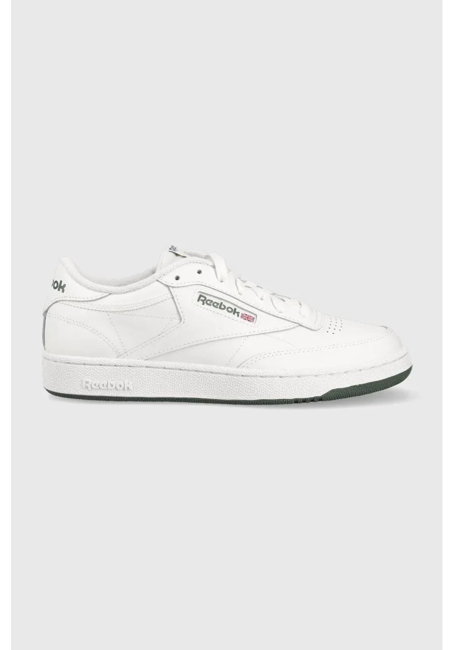 obrazek 1 Reebok Classic sneakersy skórzane CLUB C 85 FZ6014 kolor biały FZ6014.100039280-BIALY