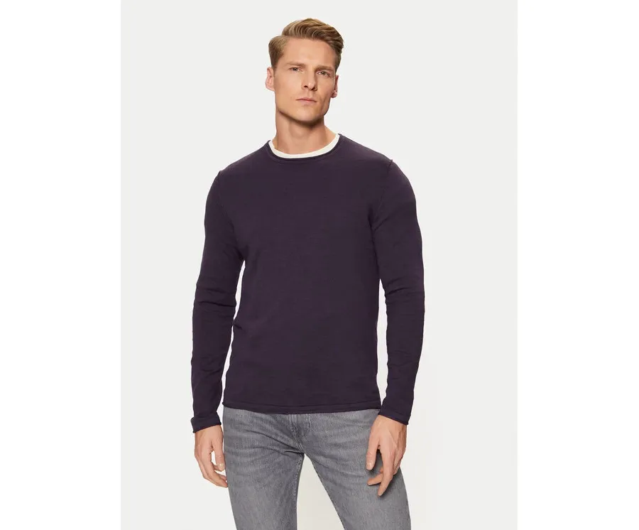 obrazek 1 s.Oliver Longsleeve 2150762 Fioletowy Regular Fit