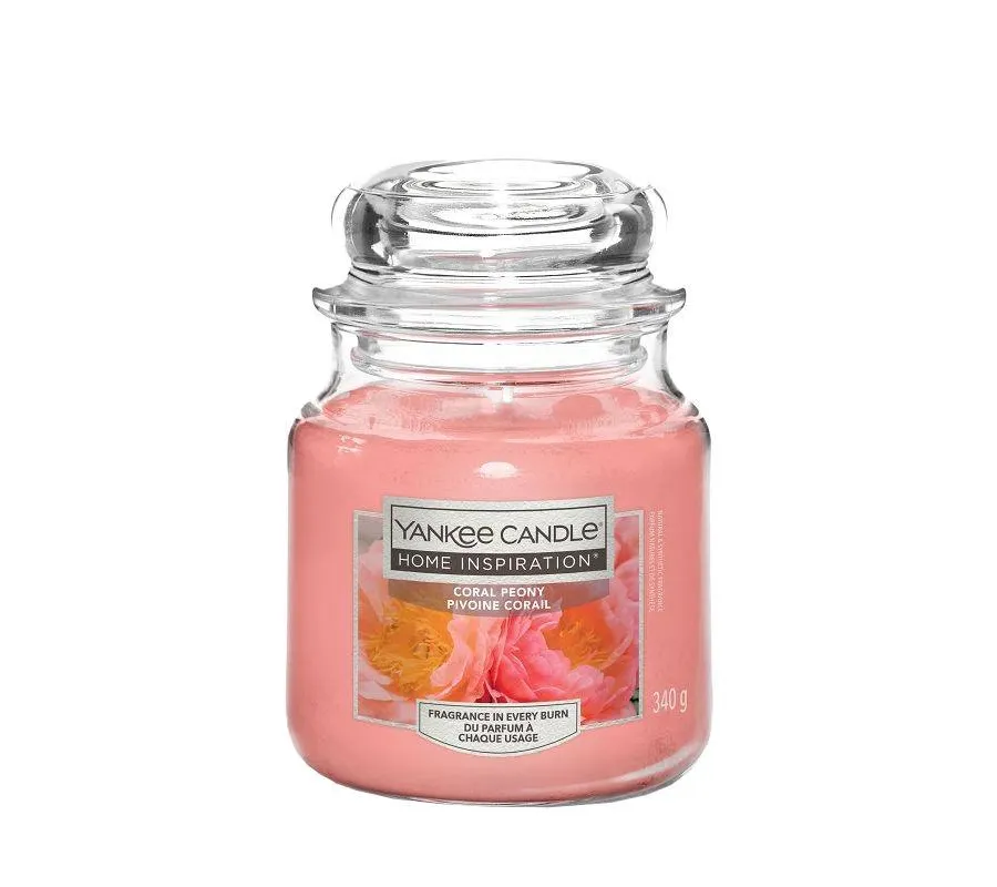 obrazek 1 Yankee Candle Home Inspiration  Średni Coral Peony 340 g