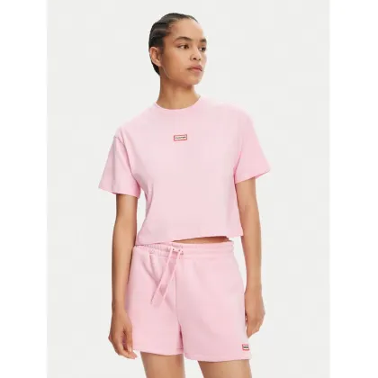 Zdjęcie Hunter T-Shirt Abby HARW0059251 Różowy Boxy Fit