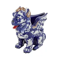 Picture Decorative mythological animal made of ceramics for the home - Bordallo Pinheiro