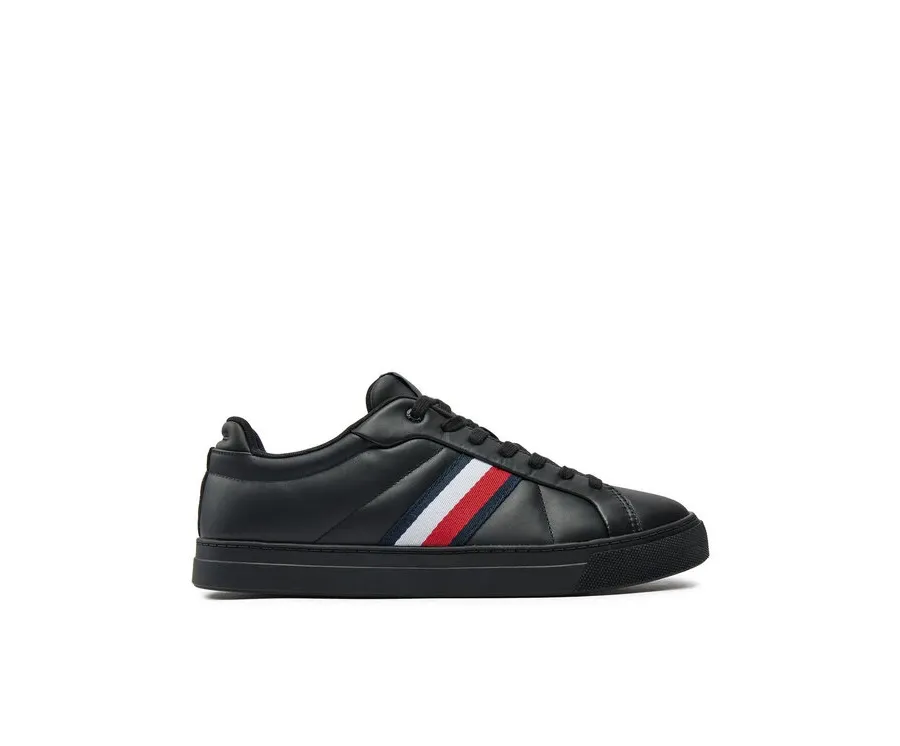 obrazek 1 Tommy Hilfiger Sneakersy Icon Court FM0FM05163 Czarny