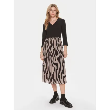 Zdjęcie Liu Jo Sukienka codzienna WA4112 J7821 Czarny Regular Fit