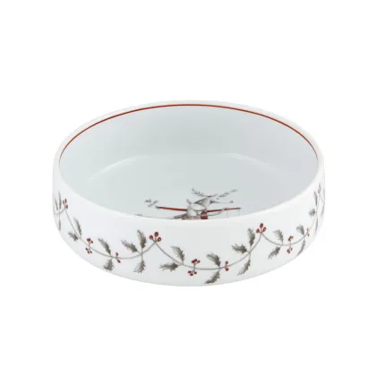 Zdjęcie Porcelanowa miska na płatki z unikatowej świątecznej kolekcji Nöel - Vista Alegre