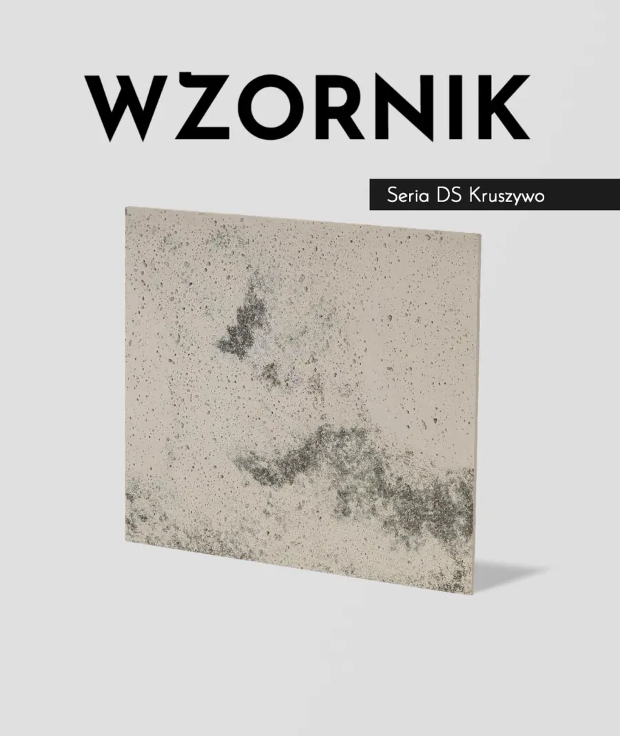 obrazek 1 Wzornik DS - (cappuccino, czarne kruszywo, duża porowatość) - beton architektoniczny