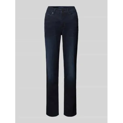 Zdjęcie Jeansy o kroju slim fit z naszywką z logo model ‘Melanie’
