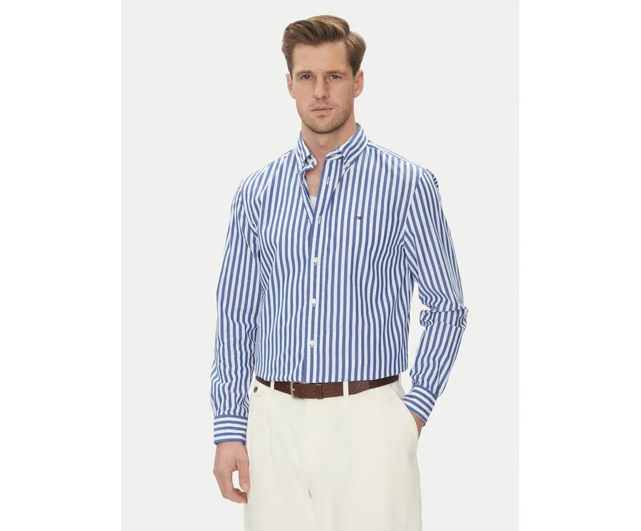 obrazek 1 Tommy Hilfiger Koszula MW0MW39159 Niebieski Regular Fit