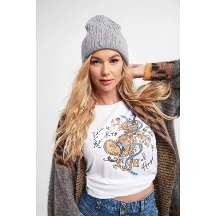Zdjęcie Czapka beanie wełniana LIU JO Liu Jo