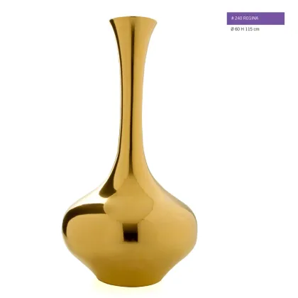 Picture Ceramic gold vase 115cm