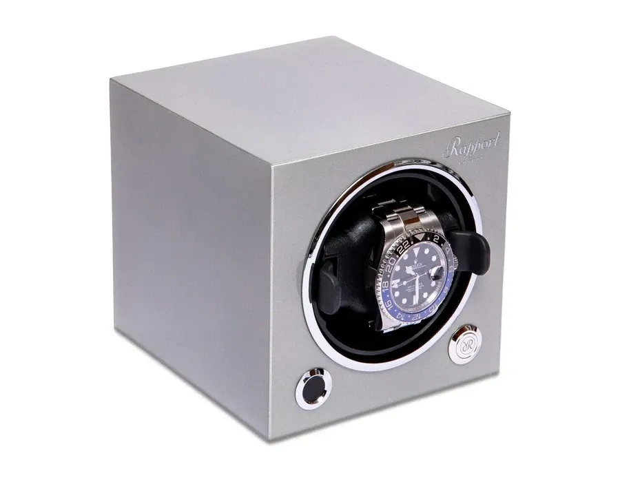 obrazek 3 Nawijacz do zegarka Evolution Cube platynowo-srebrny