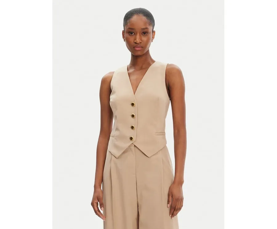 obrazek 1 Marciano Guess Kamizelka 5GGN06 7294A Beżowy Regular Fit